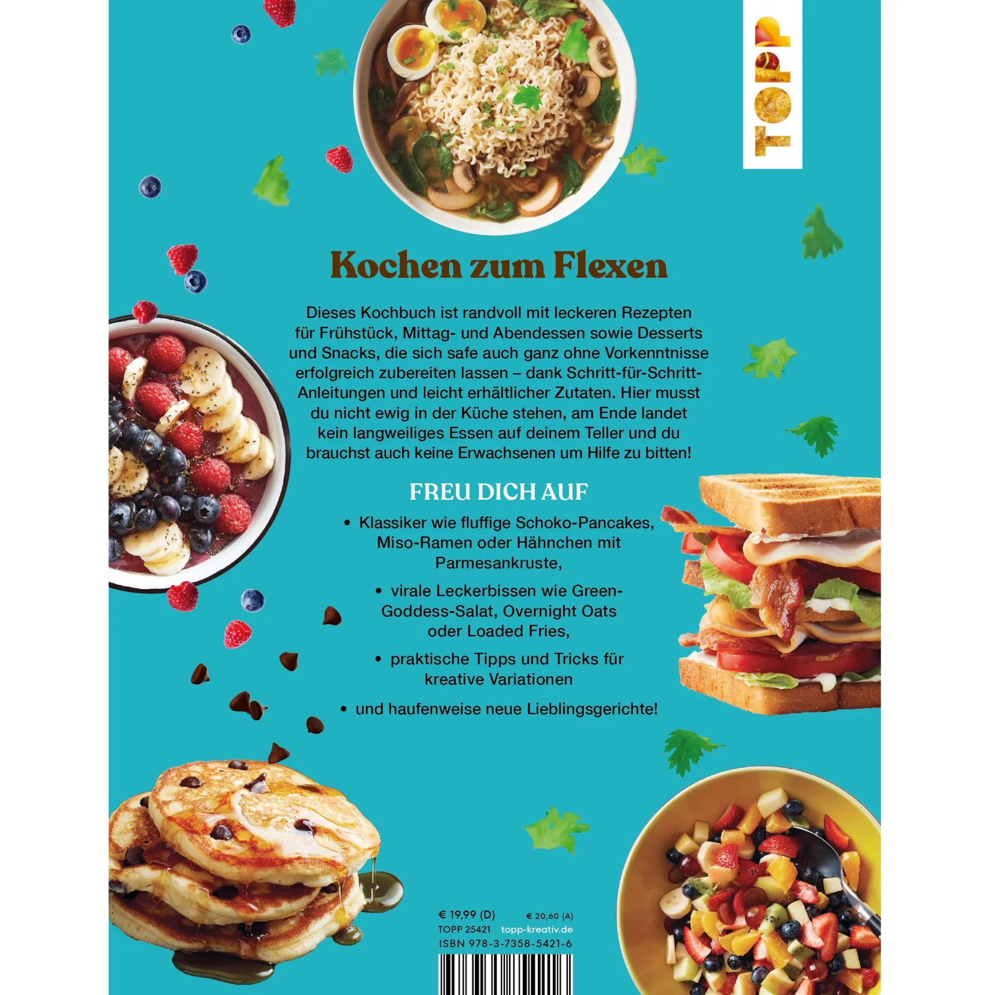 Bild: 9783735854216 | Checkst du Kochen? | Das Teenager-Kochbuch. 60+ safe leckere Rezepte.
