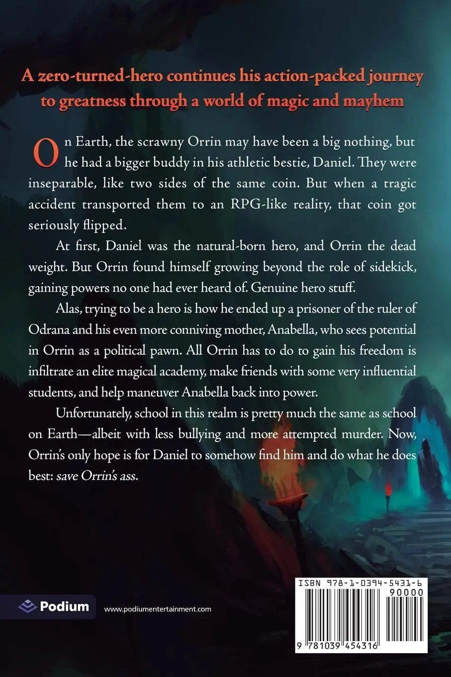 Rückseite: 9781039454316 | An Education in Magical Affairs | An Isekai LitRPG | Sourpatchhero