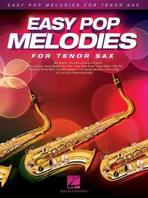 Cover: 9781480384316 | Easy Pop Melodies for Tenor Sax | Hal Leonard Publishing Corporation