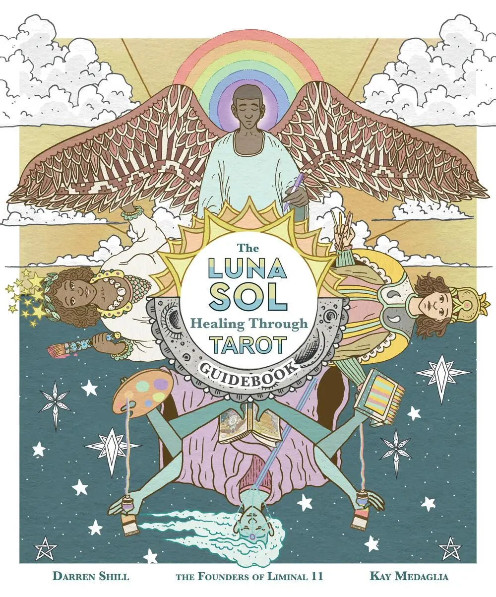 Cover: 9781912634316 | The Luna Sol: Healing Through Tarot Guidebook | Darren Shill (u. a.)