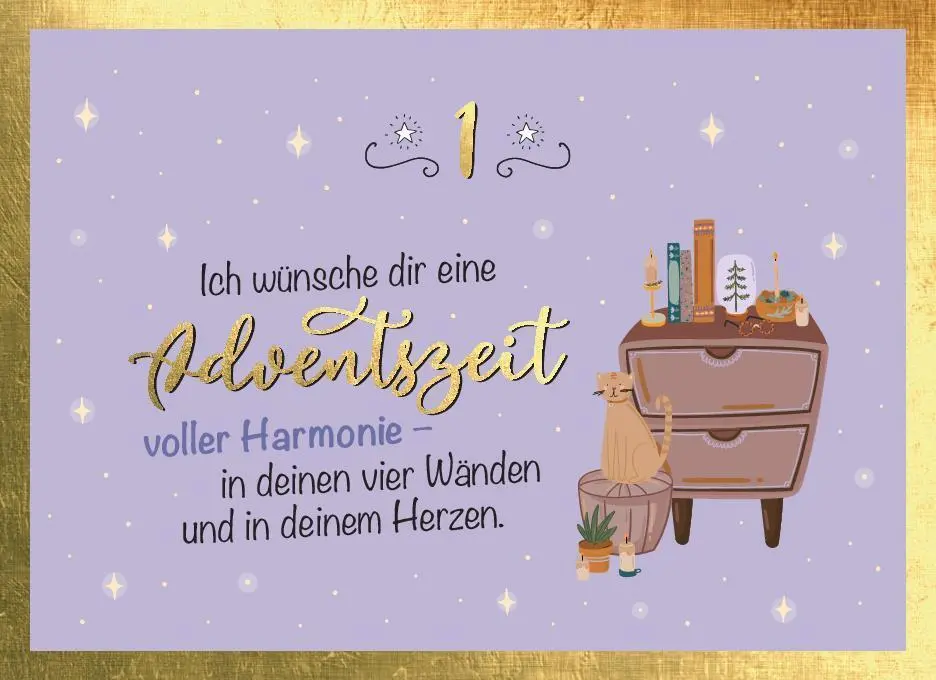 Bild: 9783625194316 | 24 Adventswünsche für dich | Buch | Spiralbindung | 48 S. | Deutsch
