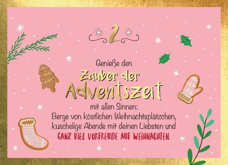 Bild: 9783625194316 | 24 Adventswünsche für dich | Buch | Spiralbindung | 48 S. | Deutsch