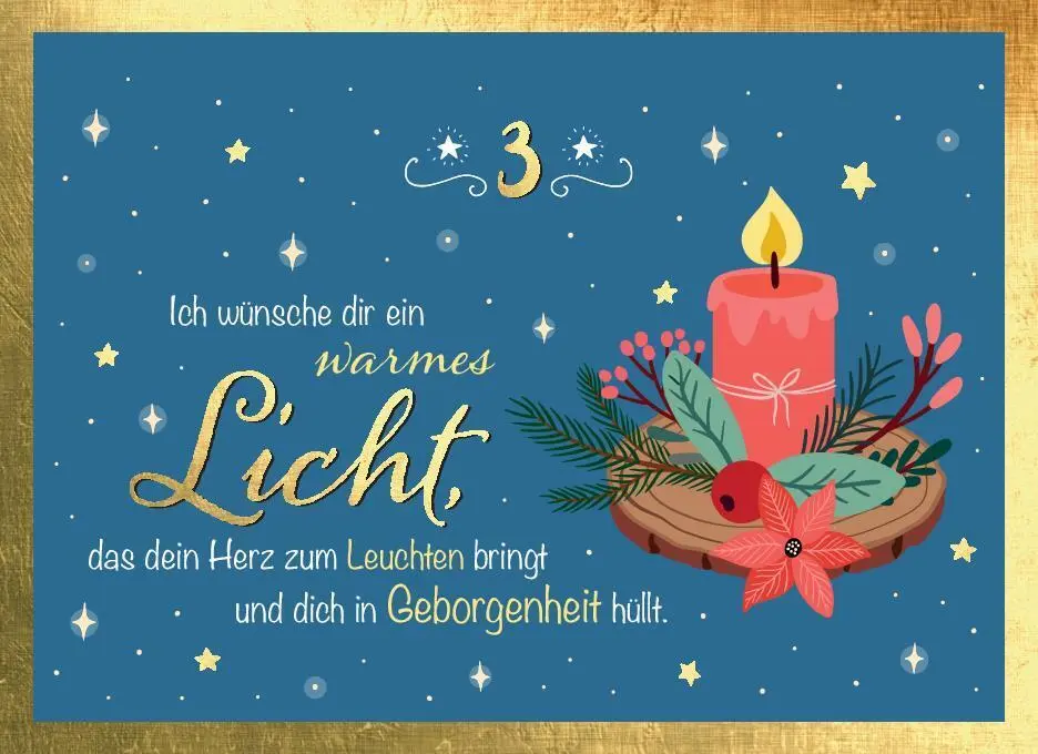 Bild: 9783625194316 | 24 Adventswünsche für dich | Buch | Spiralbindung | 48 S. | Deutsch