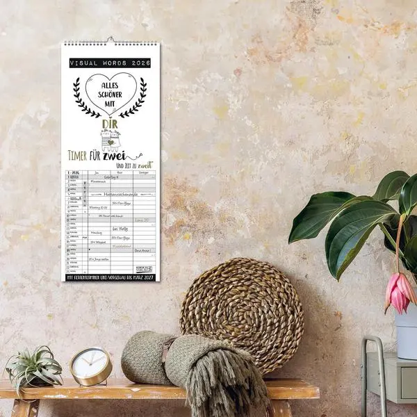 Bild: 9783731884316 | Visual Words Timer für 2 2026 | Verlag Korsch | Kalender | 14 S.