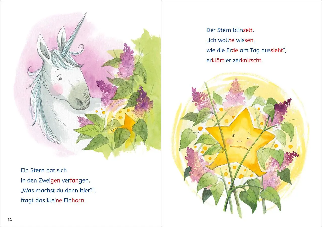 Bild: 9783743214316 | Leselöwen Lesetraining 1. Klasse - Ein Stern für das kleine Einhorn