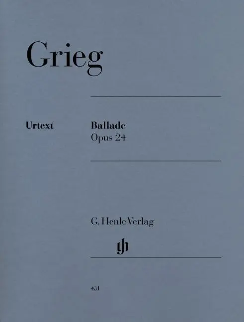Cover: 9790201804316 | Ballade op. 24 | Edvard Grieg | Taschenbuch | Buch | Deutsch | 2003