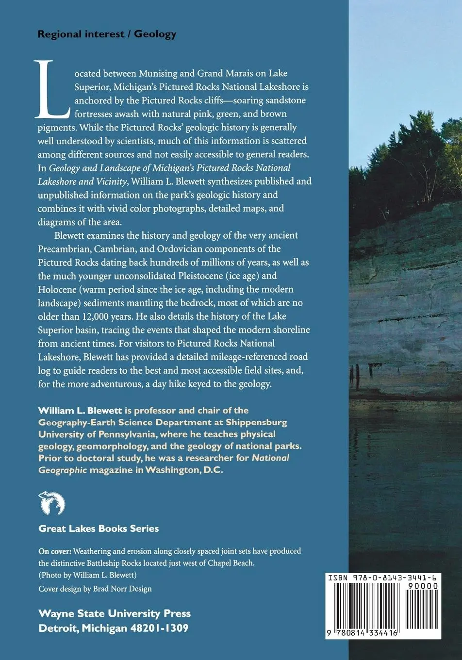 Rückseite: 9780814334416 | Geology and Landscape of Michigan's Pictured Rocks National...