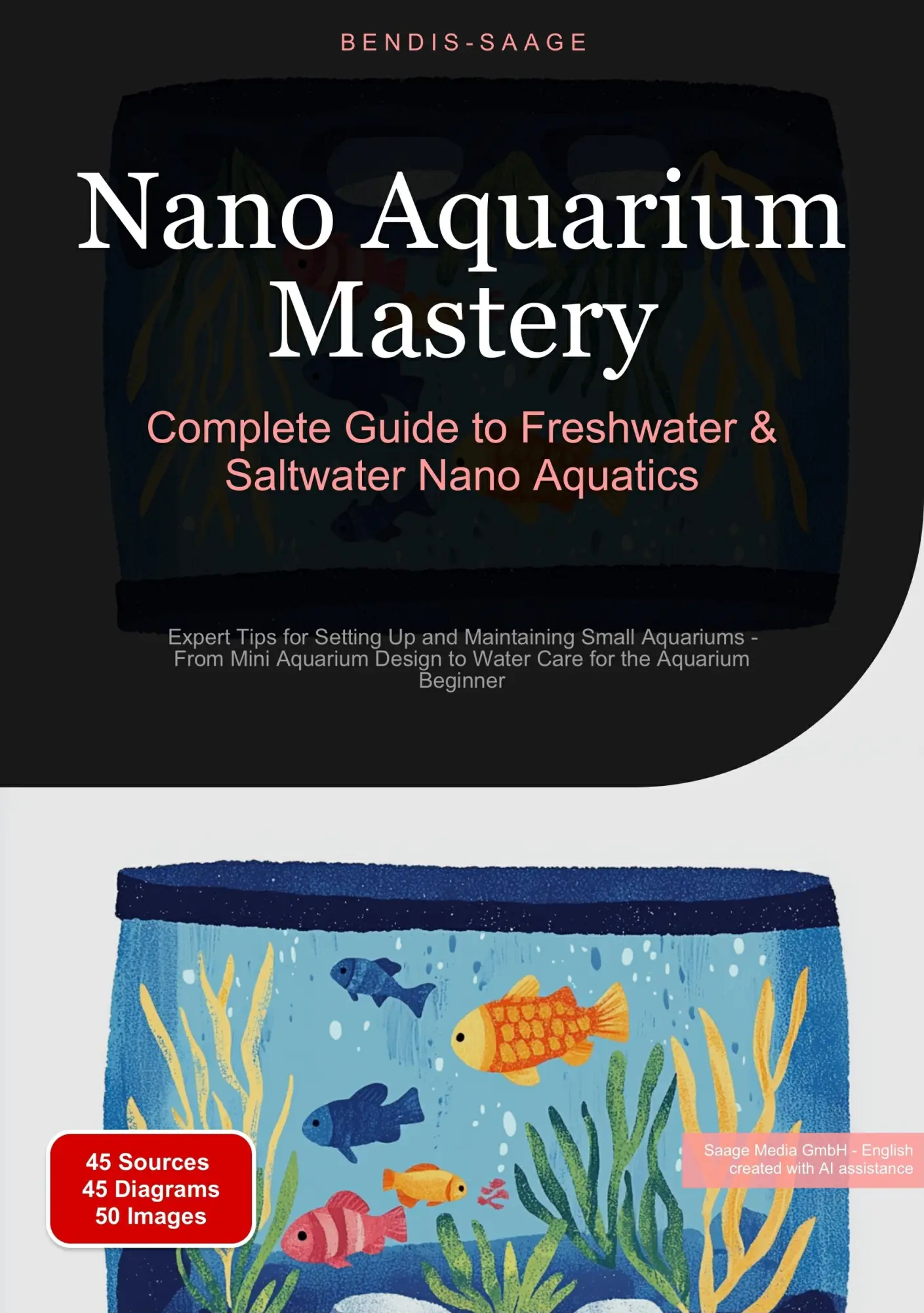 Cover: 9783384524416 | Nano Aquarium Mastery: Complete Guide to Freshwater &amp; Saltwater...
