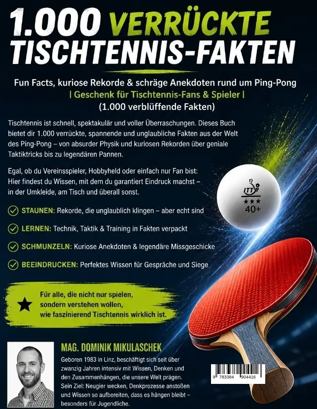 Bild: 9783384904416 | 1.000 verrückte Tischtennis-Fakten | Dominik Mikulaschek | Taschenbuch