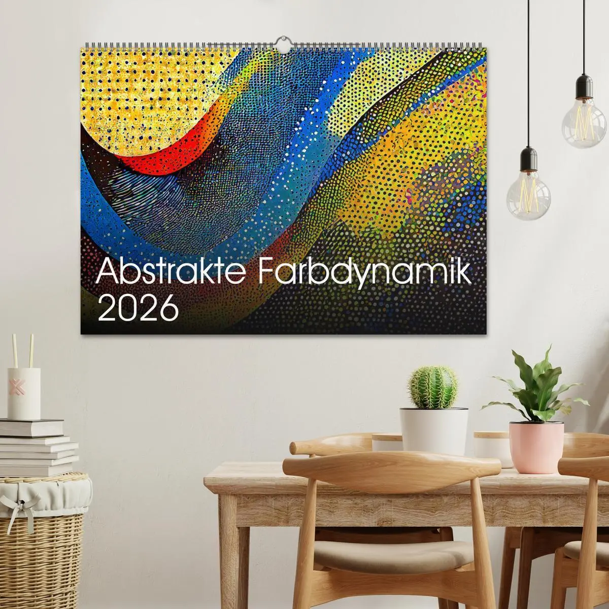 Bild: 9783457404416 | Abstrakte Farbdynamik (Wandkalender 2026 DIN A2 quer), CALVENDO...