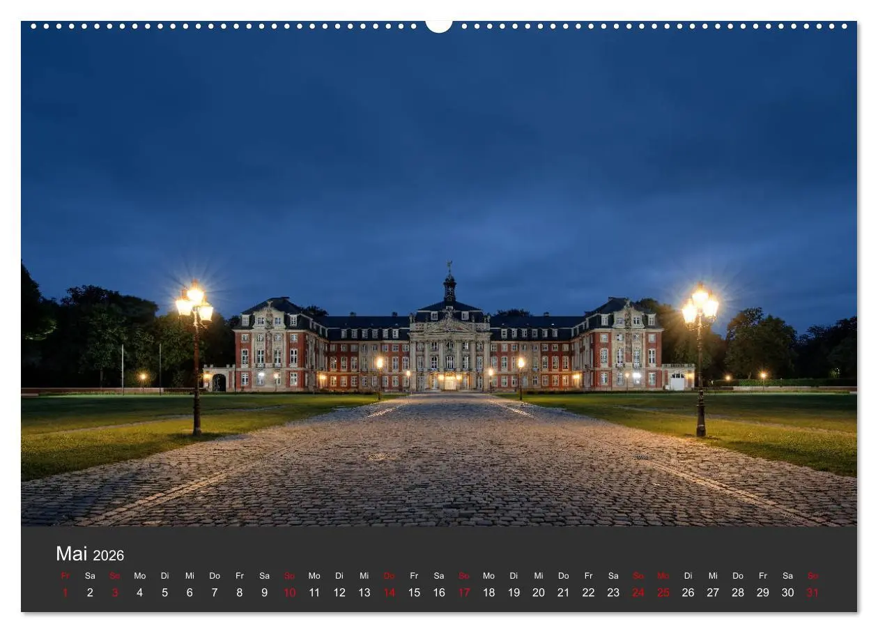 Bild: 9783457714416 | Münster mit Licht (hochwertiger Premium Wandkalender 2026 DIN A2...
