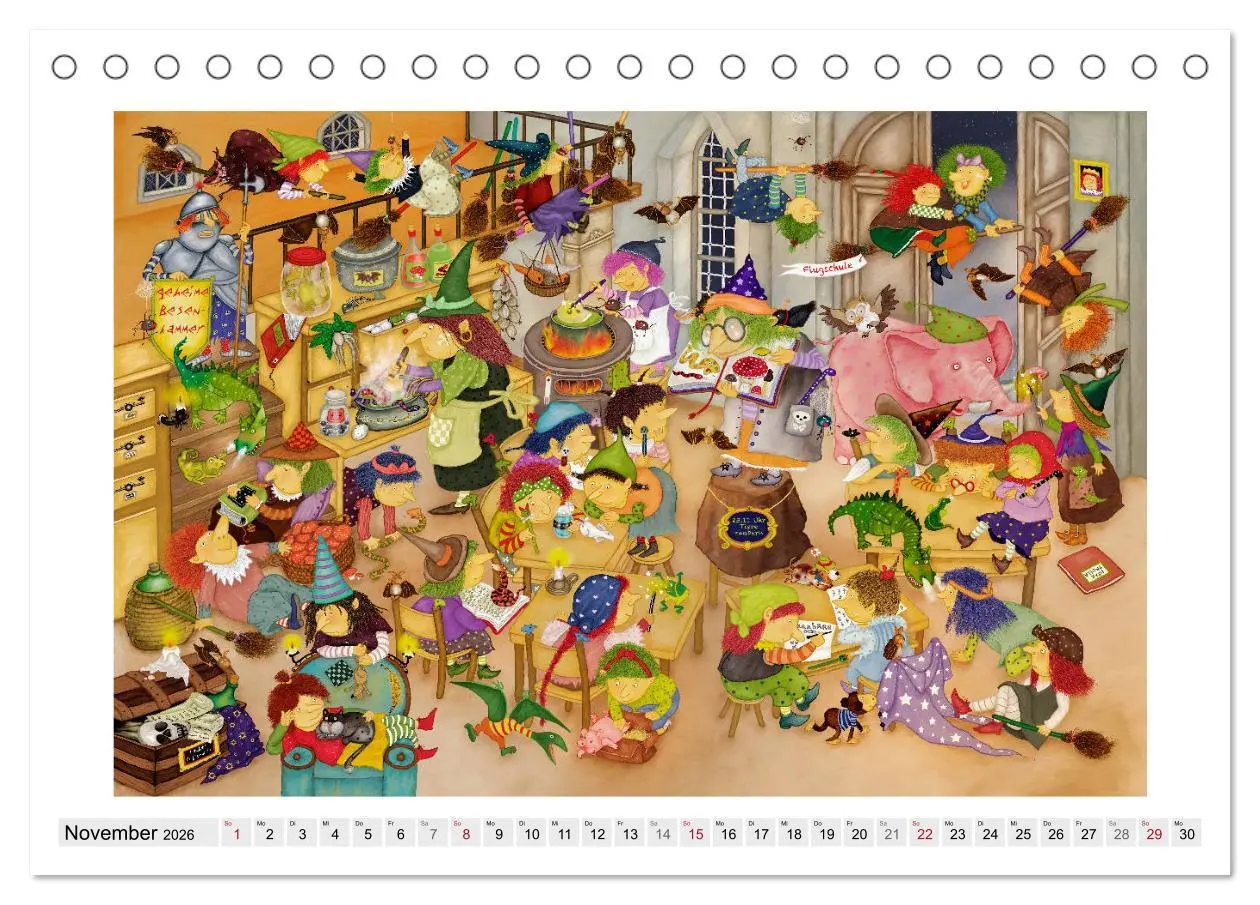 Bild: 9783457884416 | Meine kleine Wimmelwelt (Tischkalender 2026 DIN A5 quer), CALVENDO...