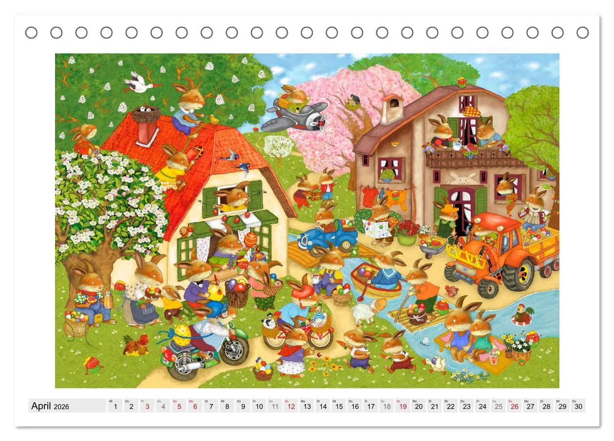 Bild: 9783457884416 | Meine kleine Wimmelwelt (Tischkalender 2026 DIN A5 quer), CALVENDO...