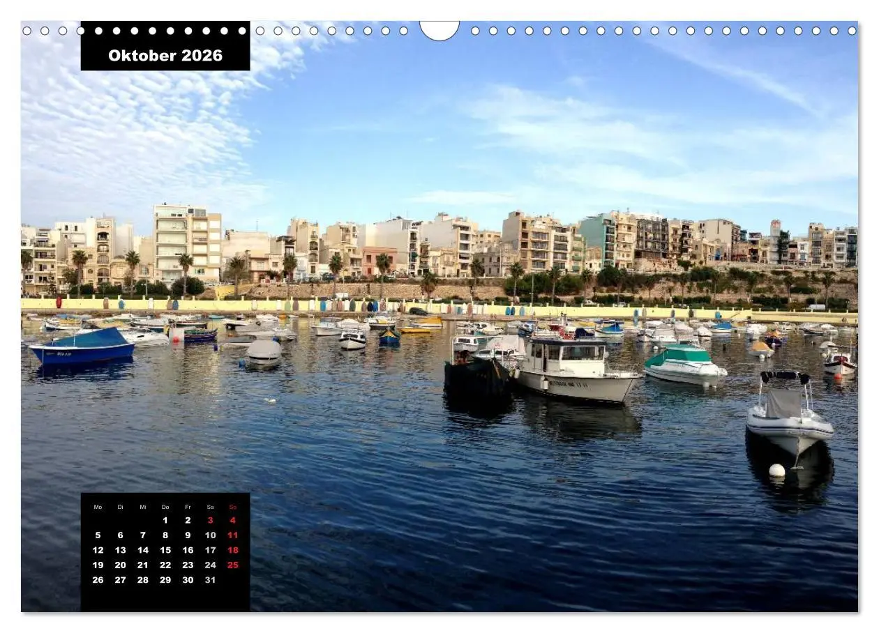 Bild: 9783516114416 | Impressionen aus Malta (Wandkalender 2026 DIN A3 quer), CALVENDO...