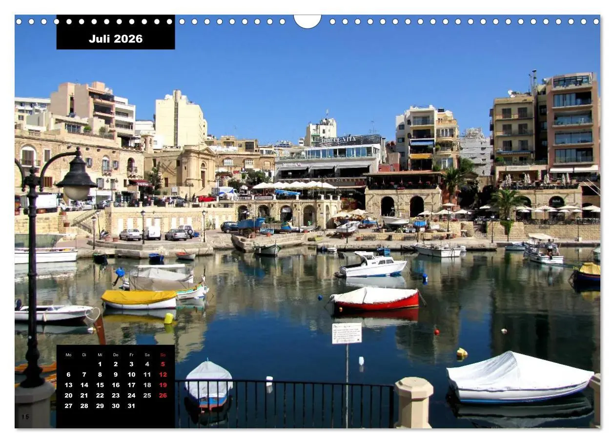 Bild: 9783516114416 | Impressionen aus Malta (Wandkalender 2026 DIN A3 quer), CALVENDO...