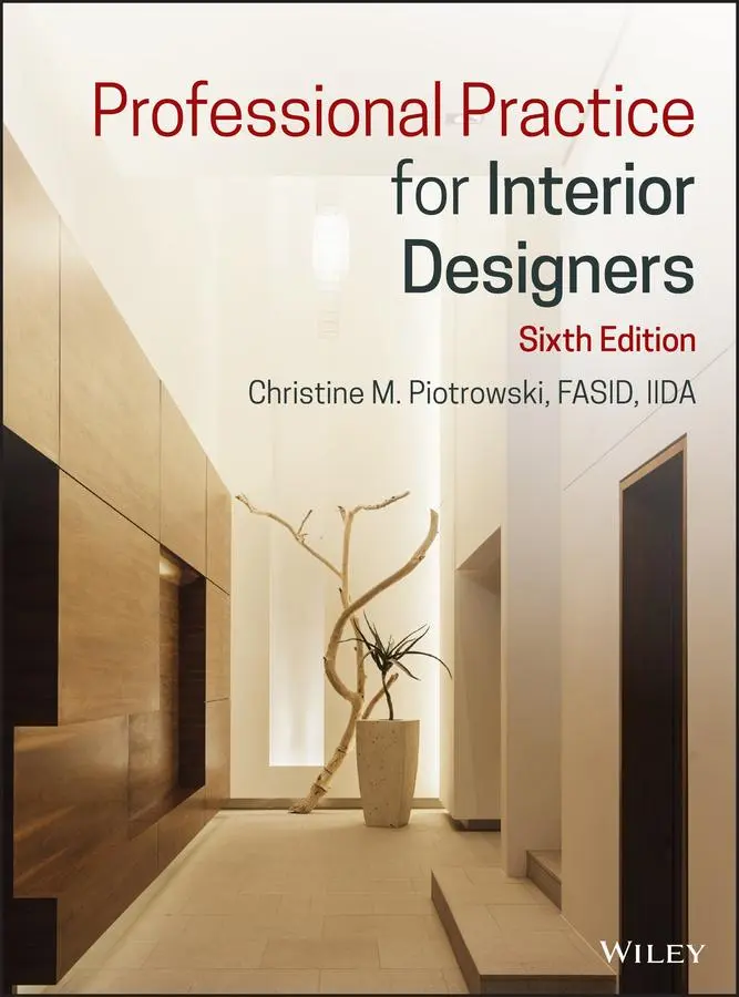 Cover: 9781119554516 | Professional Practice for Interior Designers | Christine M Piotrowski