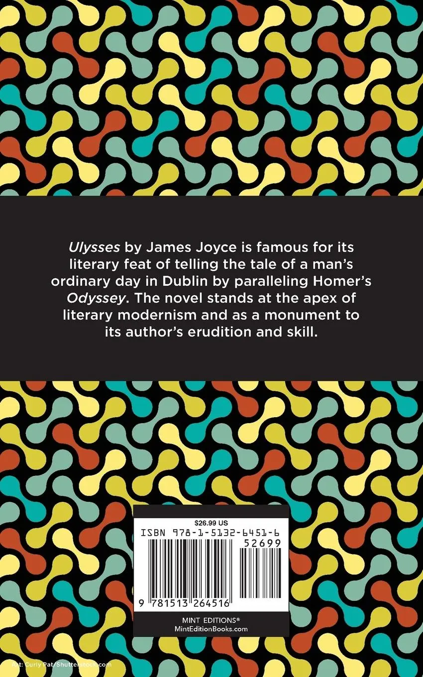 Rückseite: 9781513264516 | Ulysses | James Joyce | Taschenbuch | Kartoniert / Broschiert | 2020