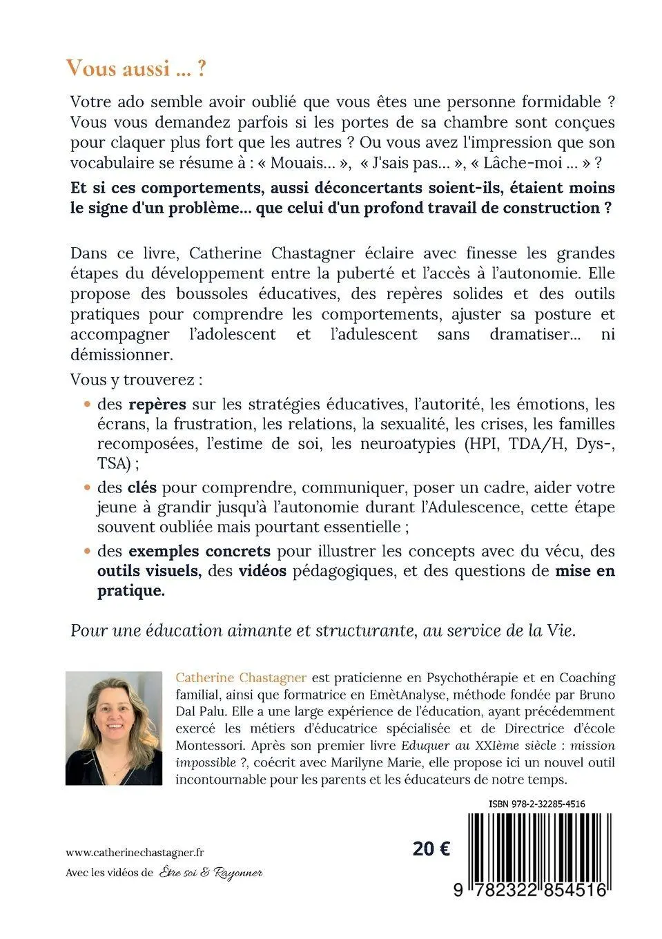 Rückseite: 9782322854516 | Kit de survie pour parents d'ados et d'adulescents (18-25 ans) | Buch
