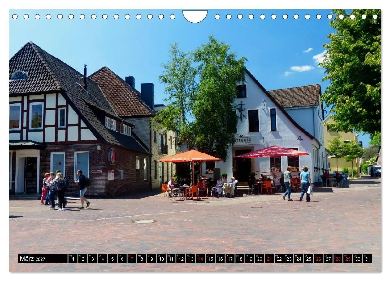 Bild: 9783594014516 | Osterholz-Scharmbeck im Teufelsmoor (Wandkalender 2027 DIN A4...