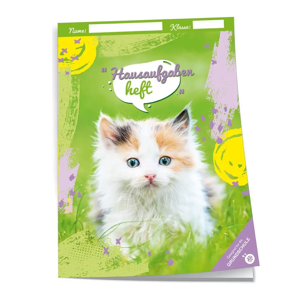 Cover: 4251901504616 | Trötsch Hausaufgabenheft Grundschule Katze | KG | Kalender | 96 S.