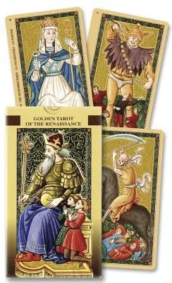 Cover: 9780738704616 | Golden Tarot of the Renaissance | Estensi Tarot | Lo Scarabeo | 2004