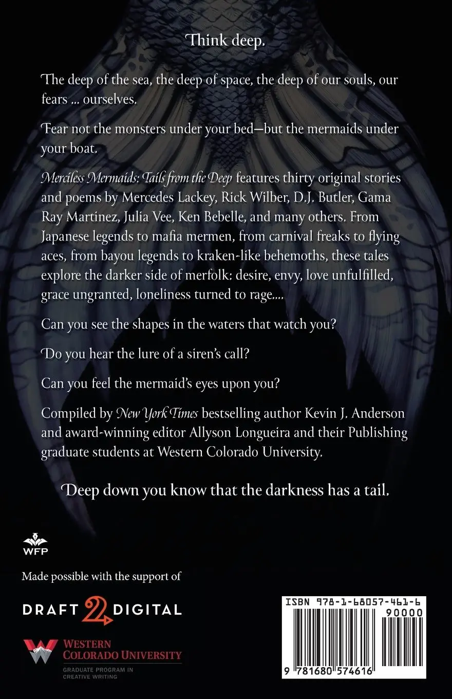 Rückseite: 9781680574616 | Merciless Mermaids | Tails from the Deep | Mercedes Lackey | Buch