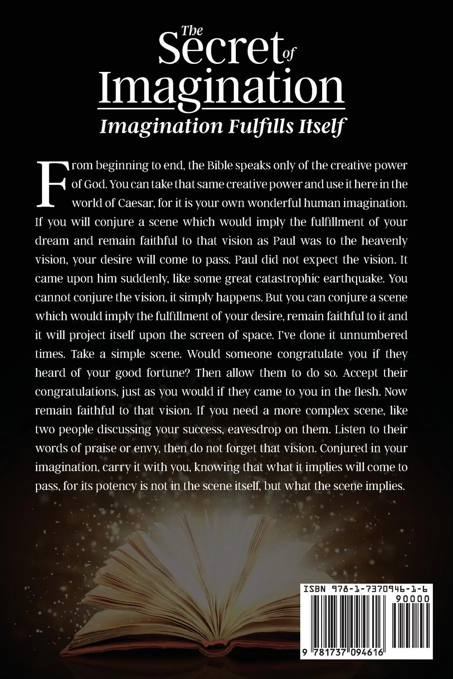 Rückseite: 9781737094616 | The Secret of Imagination, Imagination Fulfills itself | Goddard