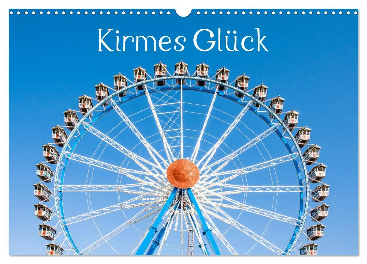 Cover: 9783435084616 | Kirmes Glück (Wandkalender 2025 DIN A3 quer), CALVENDO Monatskalender
