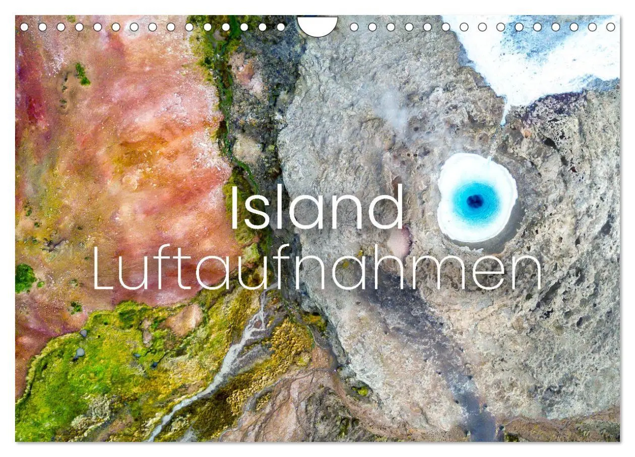 Cover: 9783457554616 | Island Luftaufnahmen (Wandkalender 2026 DIN A4 quer), CALVENDO...