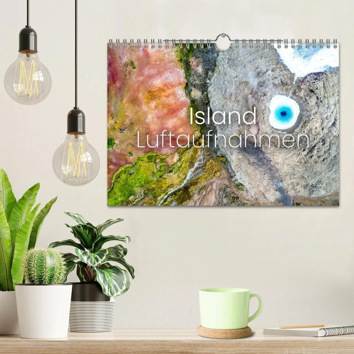 Bild: 9783457554616 | Island Luftaufnahmen (Wandkalender 2026 DIN A4 quer), CALVENDO...
