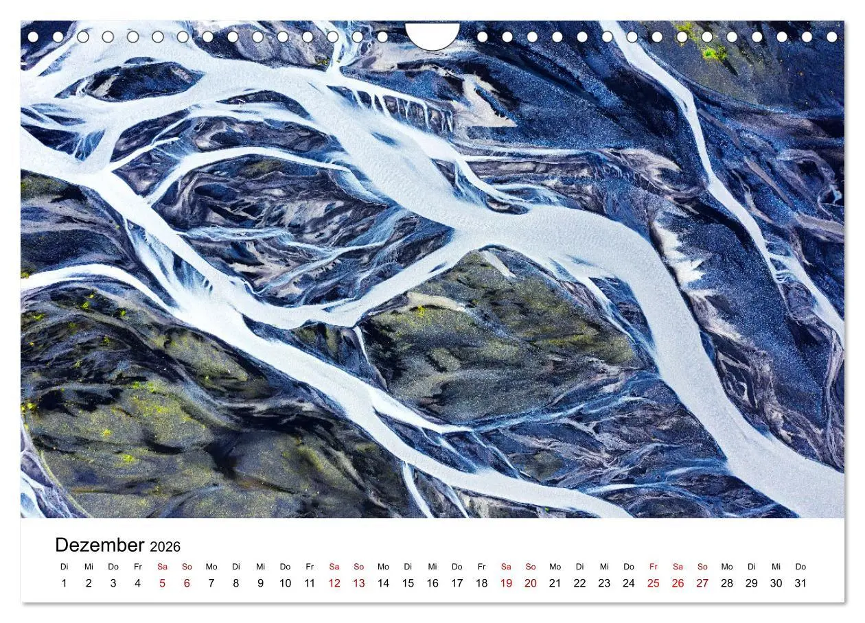 Bild: 9783457554616 | Island Luftaufnahmen (Wandkalender 2026 DIN A4 quer), CALVENDO...