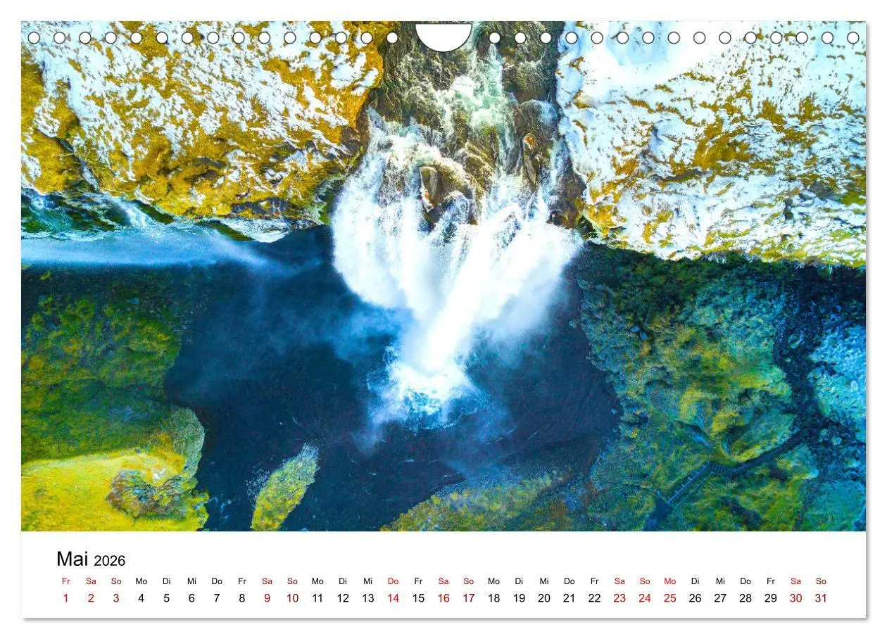 Bild: 9783457554616 | Island Luftaufnahmen (Wandkalender 2026 DIN A4 quer), CALVENDO...