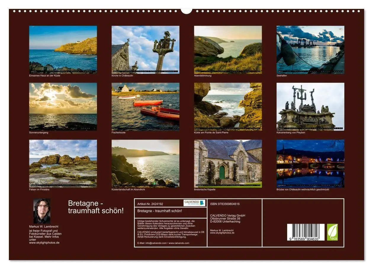 Bild: 9783569804616 | Bretagne - traumhaft schön! (hochwertiger Premium Wandkalender 2027...