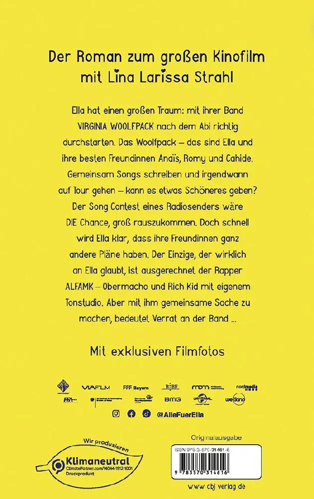 Bild: 9783570314616 | Alle für Ella - Buch zum Film | Carola Wimmer | Taschenbuch | 224 S.