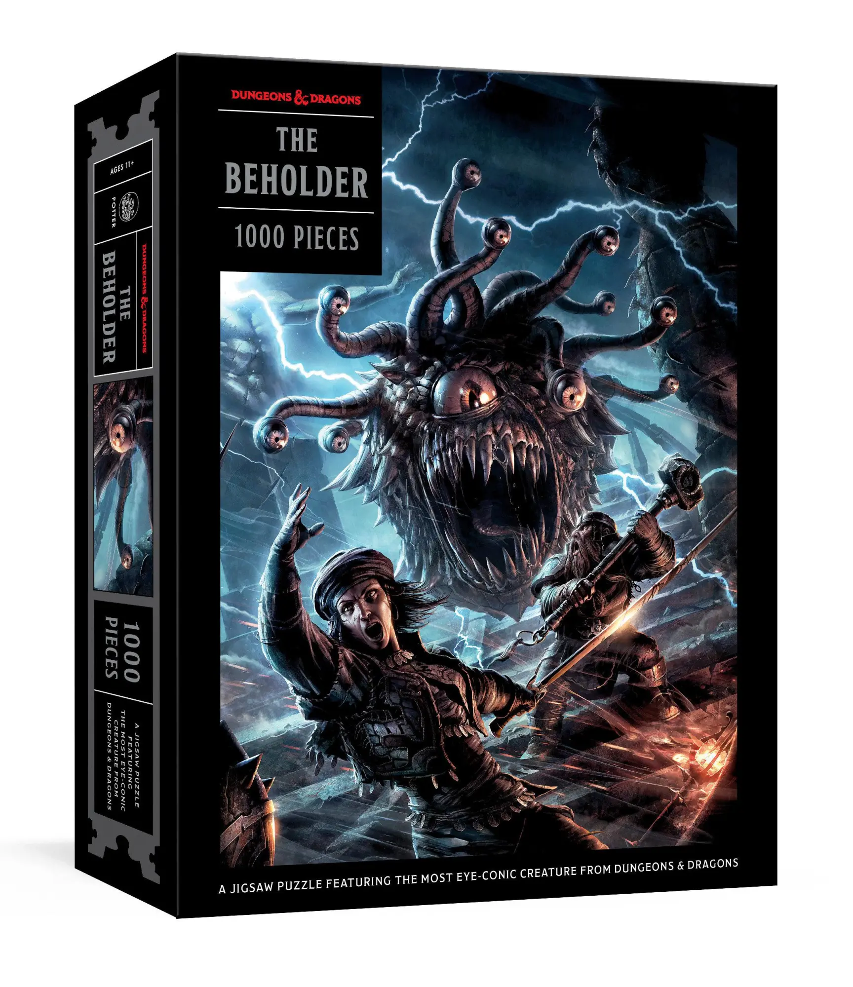 Cover: 9780593234716 | The Beholder Puzzle: A Dungeon &amp; Dragons Jigsaw Puzzle: Jigsaw...