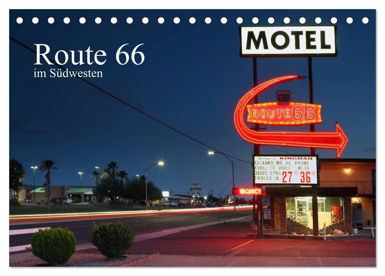 Cover: 9783516184716 | Route 66 im Südwesten (Tischkalender 2026 DIN A5 quer), CALVENDO...