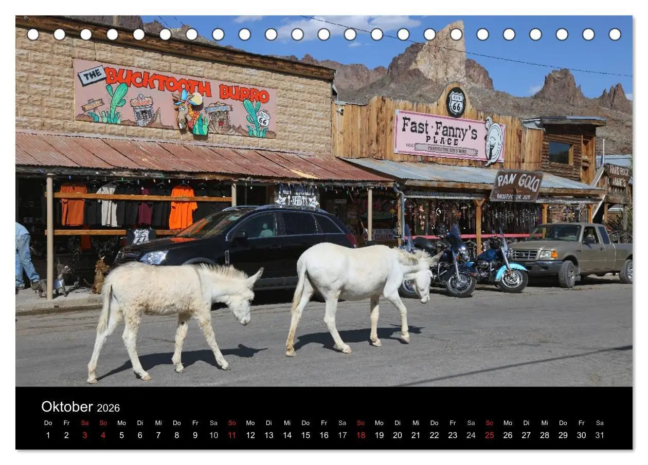 Bild: 9783516184716 | Route 66 im Südwesten (Tischkalender 2026 DIN A5 quer), CALVENDO...