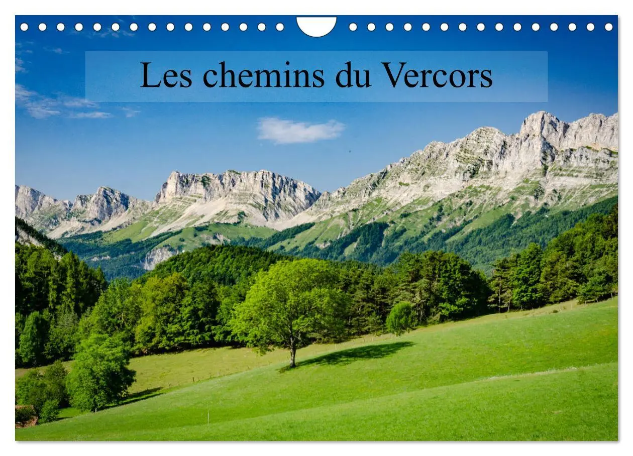 Cover: 9783516564716 | Les chemins du Vercors (Calendrier mural 2026 DIN A4 vertical),...