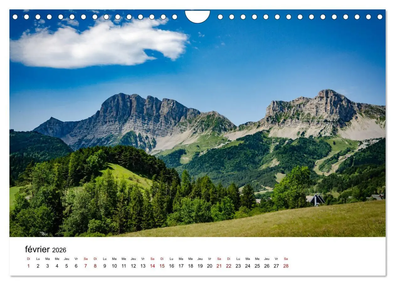 Bild: 9783516564716 | Les chemins du Vercors (Calendrier mural 2026 DIN A4 vertical),...