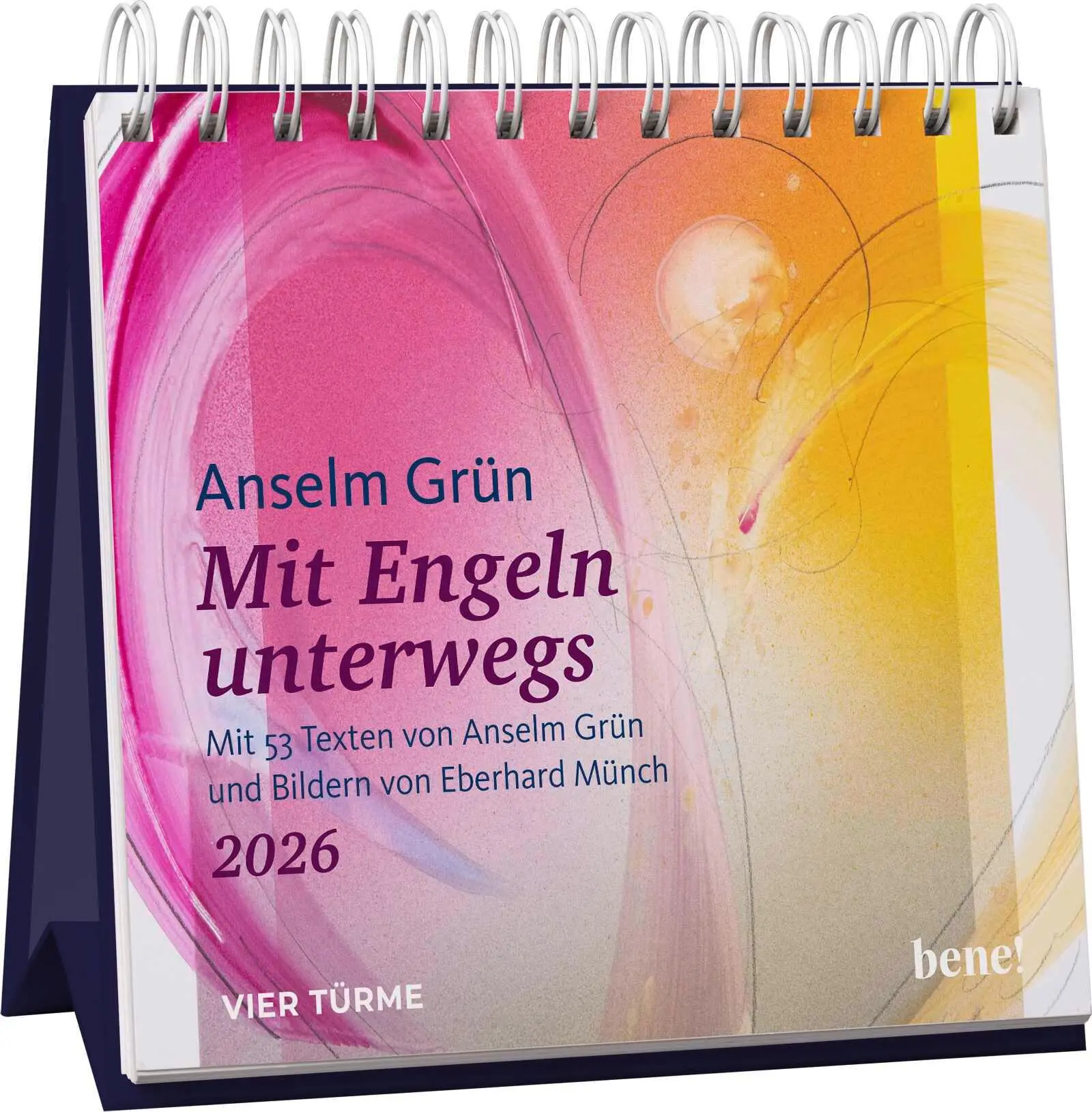 Cover: 4251693904816 | Wochenkalender 2026: Mit Engeln unterwegs | Anselm Grün | Kalender