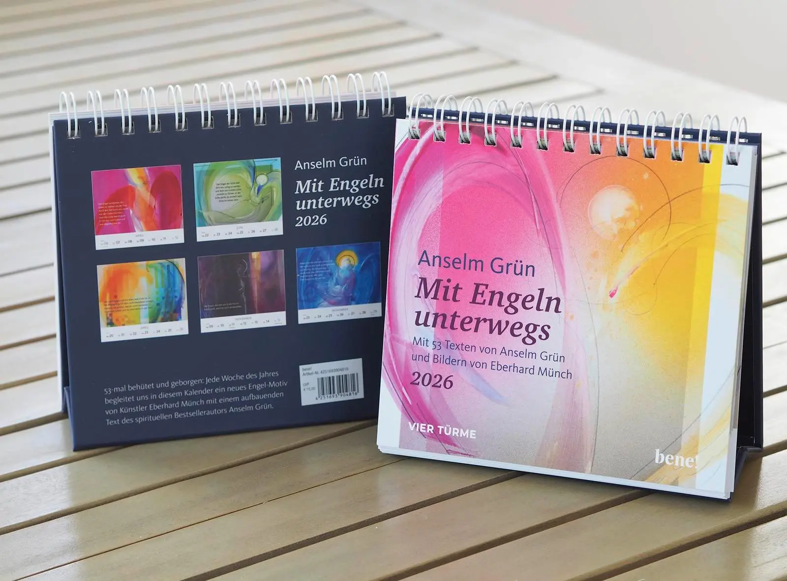 Bild: 4251693904816 | Wochenkalender 2026: Mit Engeln unterwegs | Anselm Grün | Kalender