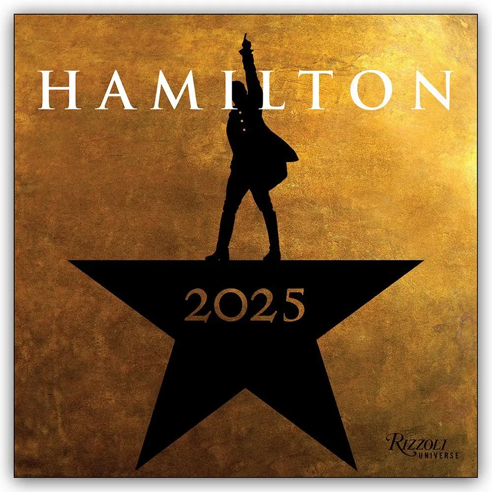 Cover: 9780789344816 | Hamilton 2025 Wall Calendar | An American Musical | LLC | Kalender