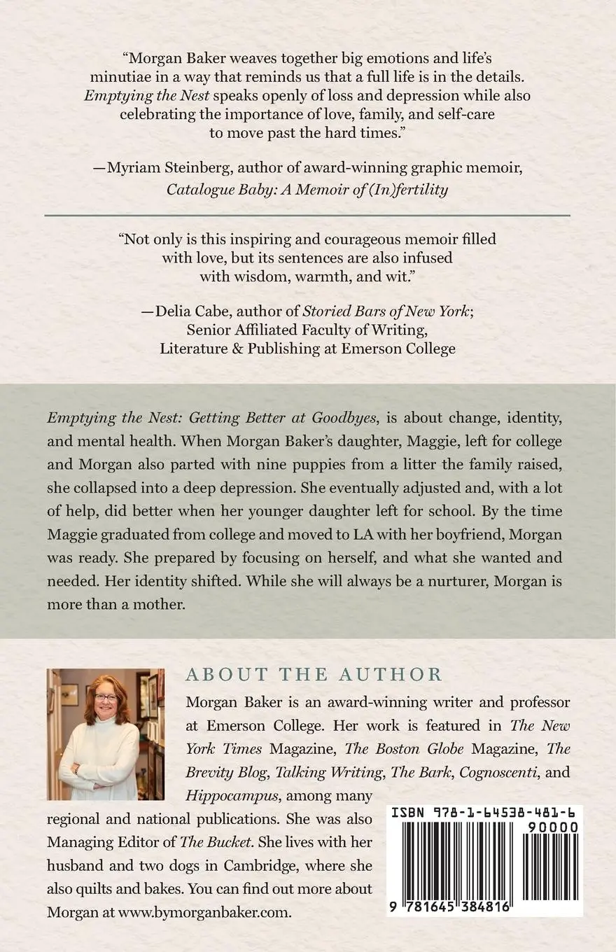 Rückseite: 9781645384816 | Emptying the Nest | Getting Better at Goodbyes | Morgan Baker | Buch