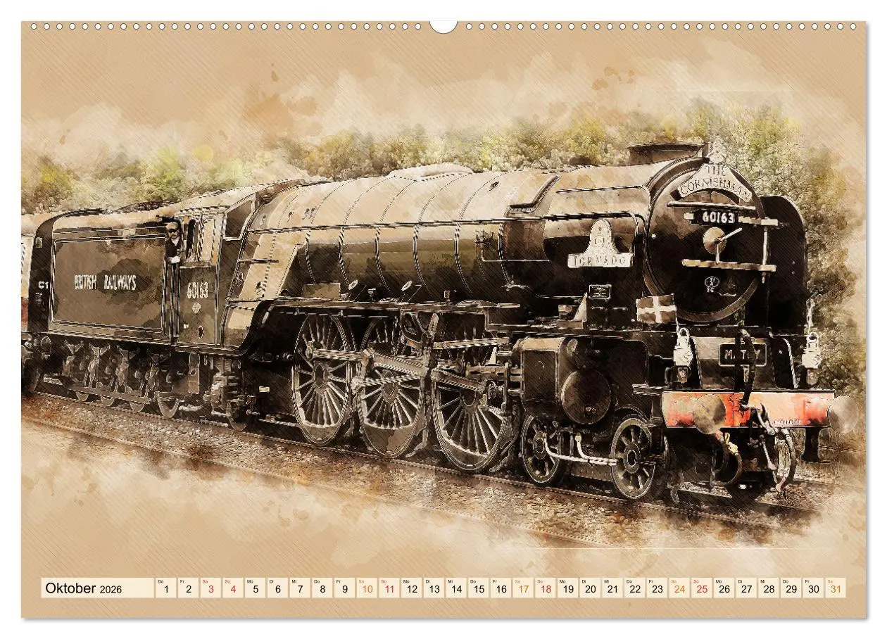 Bild: 9783457464816 | Dampflokomotiven - wunderschöne Giganten auf Schienen (hochwertiger...