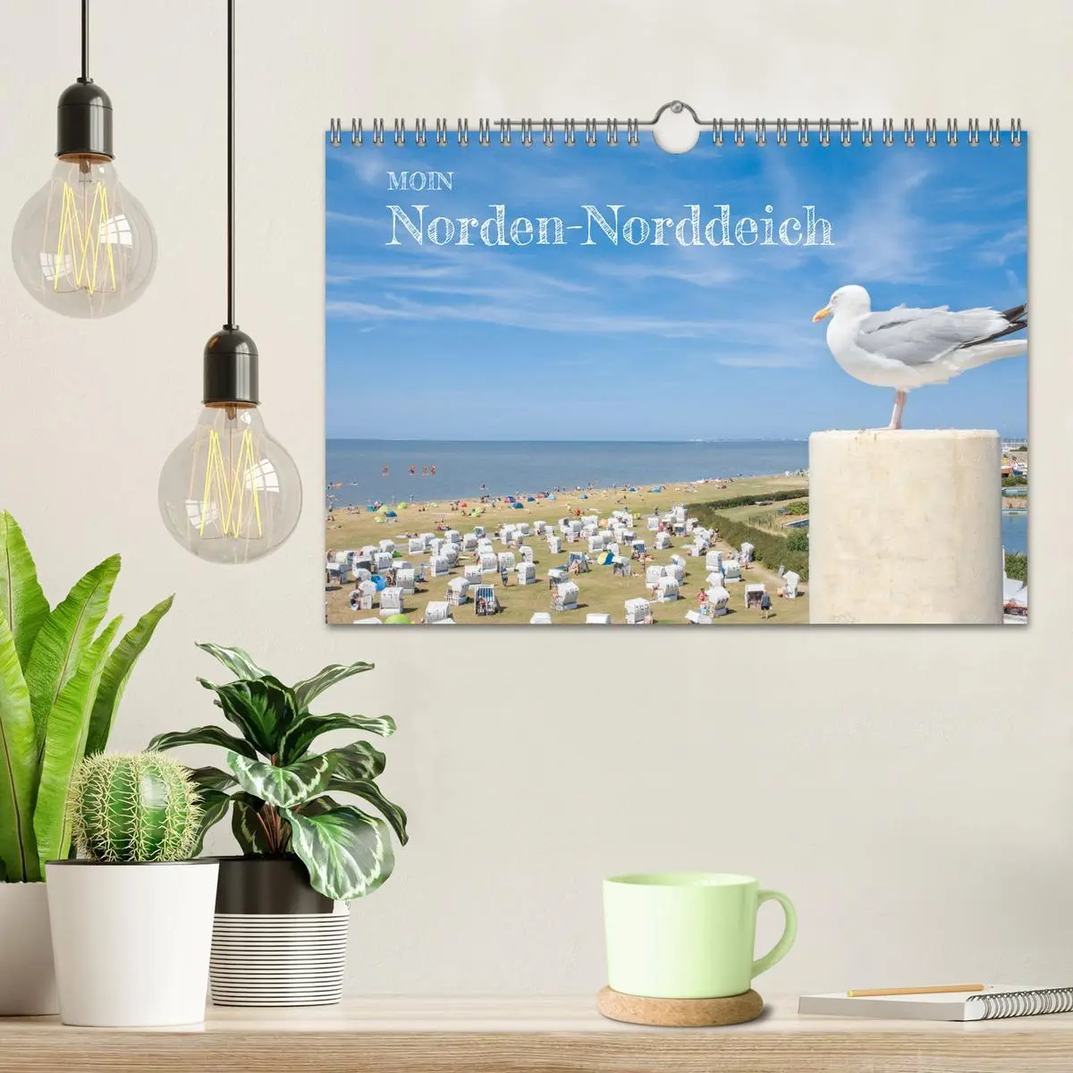 Bild: 9783457914816 | Moin Norden-Norddeich (Wandkalender 2026 DIN A4 quer), CALVENDO...