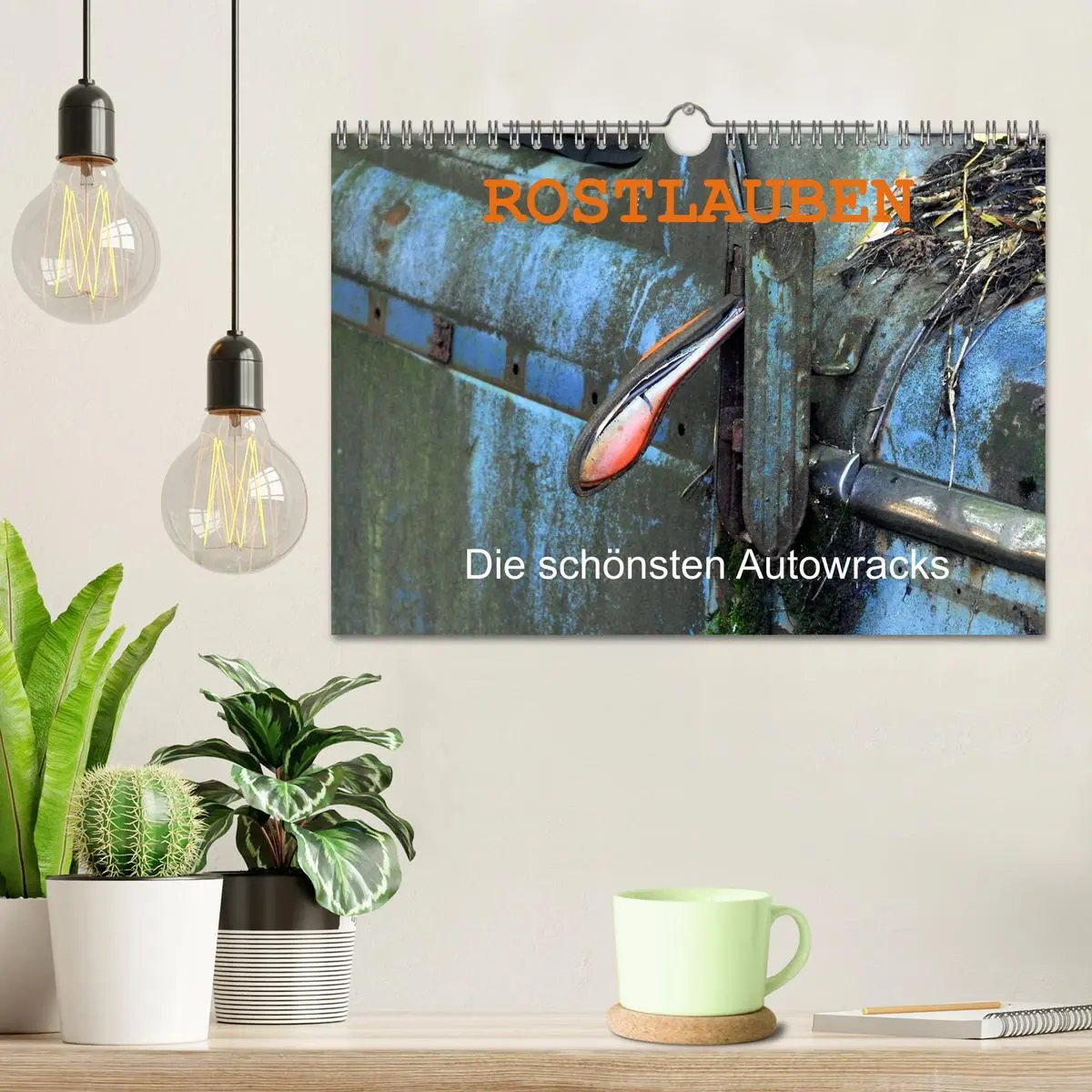 Bild: 9783516174816 | ROSTLAUBEN Die schönsten Autowracks (Wandkalender 2026 DIN A4...