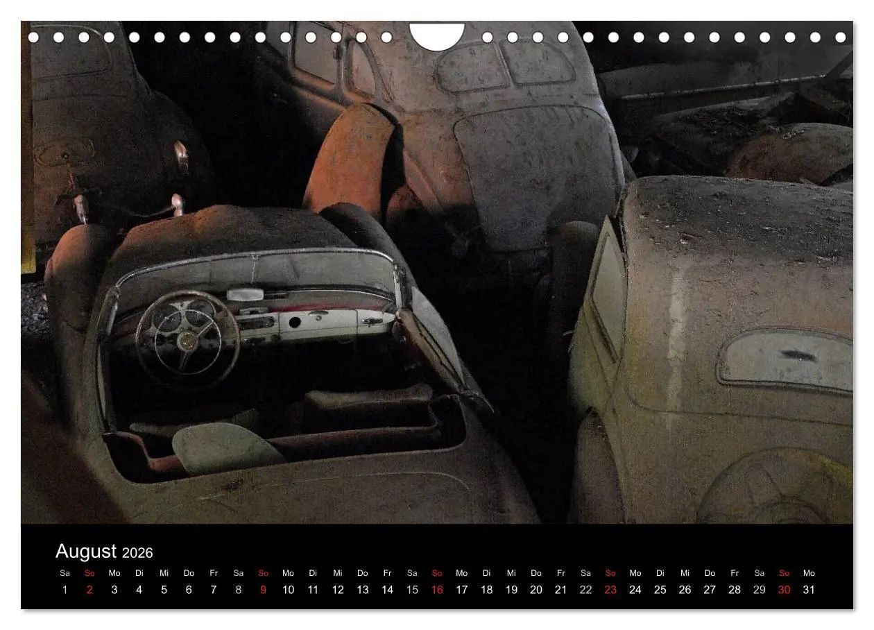 Bild: 9783516174816 | ROSTLAUBEN Die schönsten Autowracks (Wandkalender 2026 DIN A4...