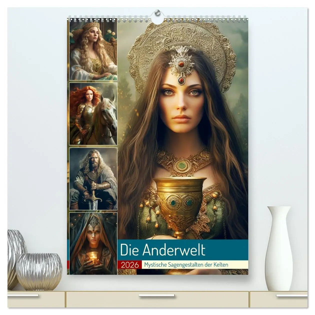 Cover: 9783516314816 | Die Anderwelt. Mystische Sagengestalten der Kelten (hochwertiger...