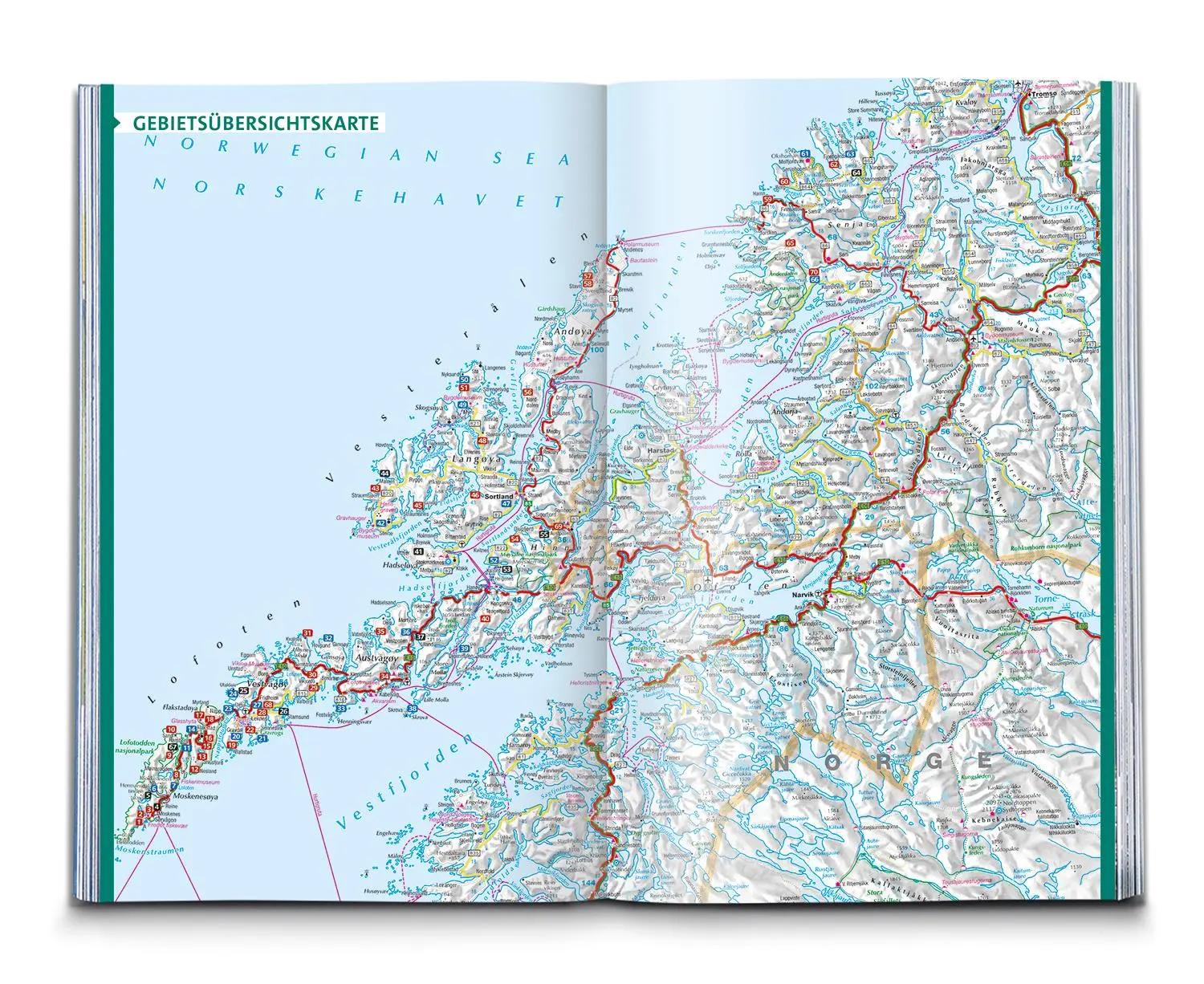 Bild: 9783991214816 | KOMPASS Wanderführer Lofoten, Vesterålen und Senja, 70 Touren mit...