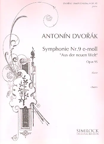 Cover: 9790221104816 | Symphony No. 9 'New World' Op.95 | Antonin Leopold Dvorak | Buch